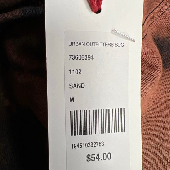 BGD Urban Outfitters Bubble Hem Oversized Sweatshirt Tie Dye Size M $54 - Picture 7 of 8